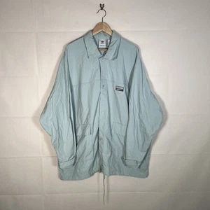 Adidas Jacket Men’s Green UK Size XL Windbreaker Oversized - Picture 1 of 8