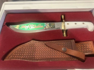 Vintage Case XX  CHRISTMAS BOWIE  Original Box and sheath - Image 1 of 4