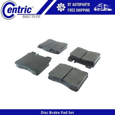 Para Mercedes-Benz 600SEC 1993 | Pastillas de freno de disco delanteras centradas | Semimetálicas Foto 1 de 4