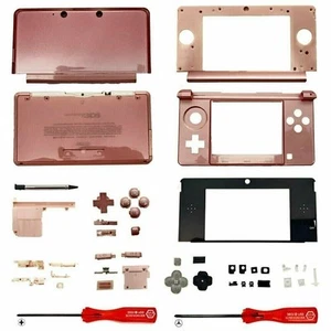 Housing Shell for Nintendo 3DS System Replacement Screen Tools Console Pink - Picture 1 of 1
