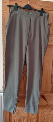 TALL Stretch Tapered Trousers Khaki Size 14 - New With Tags - Image 1 of 2