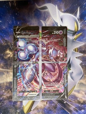 Mewtwo V-UNION [Set of 4] SWSH: Sword & Shield Promo Cards Holo - Image 1 of 2