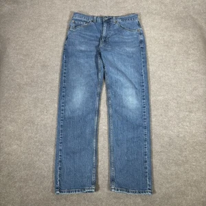 Jeans Levis 505 uomo 30x30 regular fit gamba dritta lavaggio medio blu denim - Foto 1 di 16