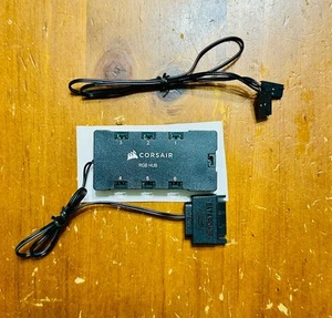 Corsair 6-Port RGB LED Lüfter Hub für Corsair Lightning Node Pro Commander - Bild 1 von 3