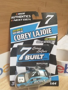Lionel NASCAR Authentics 1/64 Diecast #7 Built.com Corey Lajoie 2022 Wave 5 Neu in OVP - Bild 1 von 6