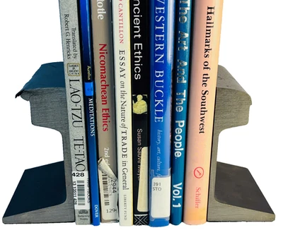 Original Denver & Rio Grande Western Railroad Track Bookends – Authentic D&RGW - Image 1 of 4