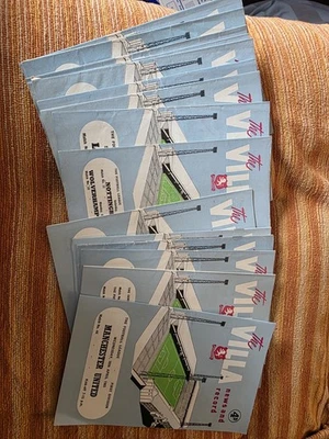 15 X Aston Villa Programmes From Season 1964-65 L11 - Image 1 of 4