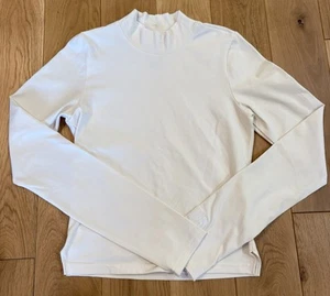 The North Face Oatmeal Cotton Hemp Turtleneck Top Size Small NEW - Picture 1 of 5