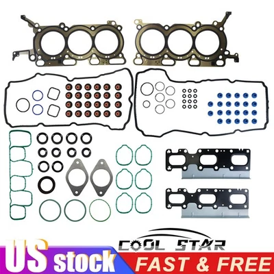 Head Gasket Set Fit for 2011-2019 Ford Edge Explorer Flex Taurus 3.5L V6 DOHC - Image 1 of 4