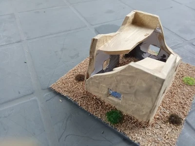 maison style arabe en ruine pour diorama 1:72 lot 6 - Photo 1/4