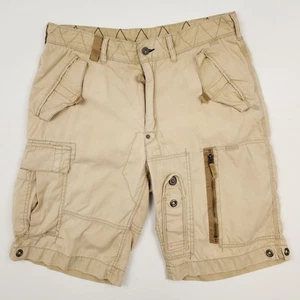 Pantalones Cortos Polo Ralph Lauren Paracaidista 34 Para Hombres Carga Militar Ejército Beige De Colección - Imagen 1 de 16