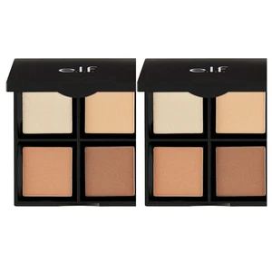(2 Pack) E.L.F. Powder Contour Palette Light/Medium Sculpt Shade Brighten CF elf - Picture 1 of 1