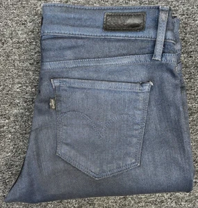 Levi's Women's Blue Denim Curve Jeans Skinny Leg Slim Fit Size 26 Zipper Fly - Picture 1 of 14