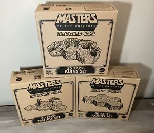 New Masters of the Universe Board Game: 3D Rocks, Ruins, Nature Sets Kickstarter - Picture 1 of 1