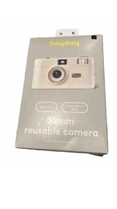 Heyday 35MM Camera with Built-in Flash Soft White -NEW (SEE PHOTOS) - Picture 1 of 6