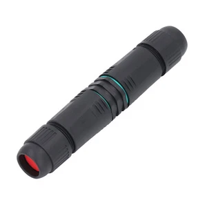 RJ45 Ethernet Connector Female to Female IP68 Waterproof Cat3 Network LAN Cable - Afbeelding 1 van 12