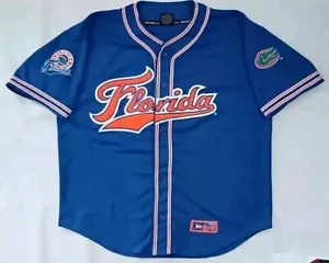 VINTAGE COLOSSEUM THE AUTHENTIC FLORIDA GATORS BASEBALL JERSEY SIZE XXL - Picture 1 of 7