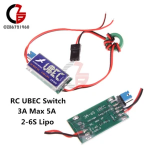 HOBBYWING RC UBEC Switch Regulator 5V 6V 3A Max 5A 2-6S Mode Lowest Noise RF BEC - Picture 1 of 10