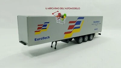 OLD CARS "RIMORCHIO EUROTECH 1993" ORIGINALE 143,NO IXO,GILA,ELIGOR,LBS,DEA - Immagine 1 di 2