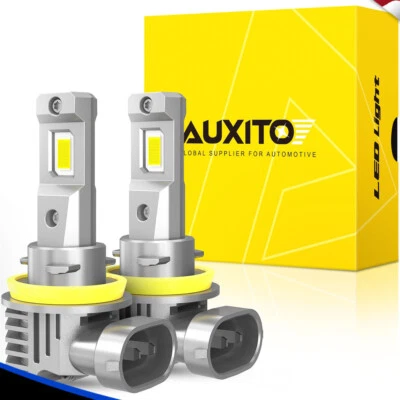Auxito H9 LED Bulbs 6500k Cool White Adjustable Light Bulb light Fog Headlight - Image 1 of 4