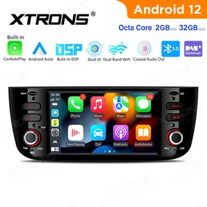 7" Autoradio Android 14 Octa Core 64GB GPS CarPlay RDS Für Fiat 500 2007-2015 - Bild 1 von 17