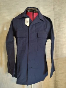 US Coast Guard BDU Shirt Coat Ripstop Operational Dress Uniform 36 X Short - Picture 1 of 6