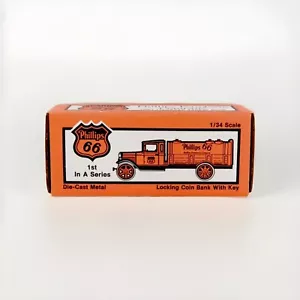 Vintage ERTL Phillips 66 1931 Hawkeye Tanker Bank 1/34 Scale NEW! 1991 - Picture 1 of 3