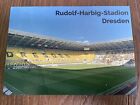 Stadion Postkarte Dresden - Rudolf-Harbig-Stadion - SG Dynamo Dresden RE 1