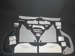 BRAND NEW GENUINE APRILIA PEGASO 650 IE 2001 MIRO RED DECAL SET AP8167320 - Picture 1 of 6