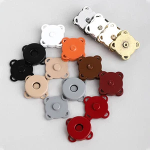 Magnetic button 10 mm 14 mm 18 mm sewing magnetic closure push buttons magnetic buttons - Picture 1 of 19