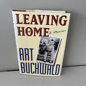 Leaving Home by Art Buchwald SIGNED Autograph Hardcover Book - Picture 1 of 6