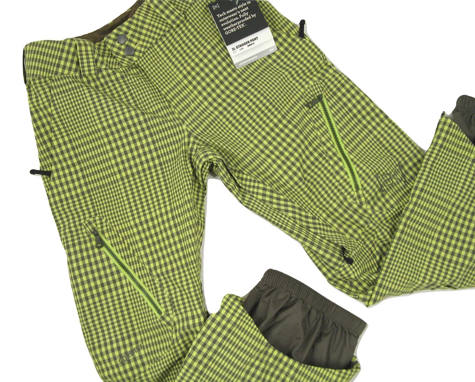 ¡NUEVO! $370 Pantalones de Snowboard Burton Para Hombres AK 2L Stagger!  XS *Radiador Guinga* Foto 1 de 1