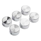 Pack of 6 Metal Ignition Knob Round Switch Metal Ignition Switch Switch