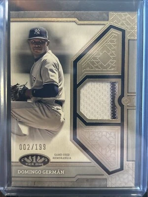 2024 Tier One Domingo German Patch Relic /99 TIRDG Yankees - Image 1 of 2