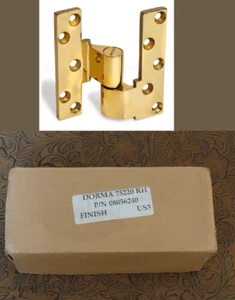 Dorma 75220 3/4" Offset Perno Intermedio RH ⋙ Ottone Lucido ⋘ 605 US3 ⇤ - Foto 1 di 7