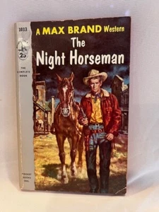 MAX BRAND - THE NIGHT HORSEMAN - 1ST VINTAGE WESTERN HERITAGE - 1954 - Picture 1 of 4