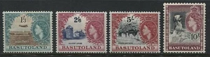 Basutoland QEII 1954 values from 1/3d to 10/ mint o.g. hinged - Picture 1 of 1