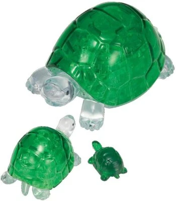 Crystal puzzle 3D puzzle "Turtle" 36 pieces Beverly 50256 Japan - Image 1 of 4