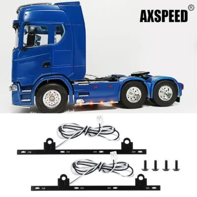 AXSPEED LED Lampe Seitenlicht für 1/14 TAMIYA Scania 770S 6×4 56368 RC Truck Car - Bild 1 von 4
