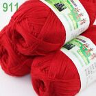 Sale 3SkeinsX50gr Bamboo Cotton Baby Blankets Hand Knitting Crochet Yarn 11