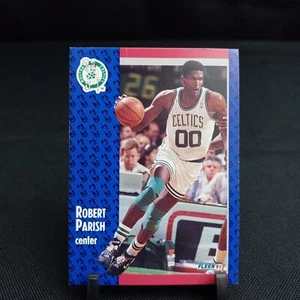 1991 Fleer Robert Parish #14 Boston Celtics Basketball Card (1B55) - Picture 1 of 3