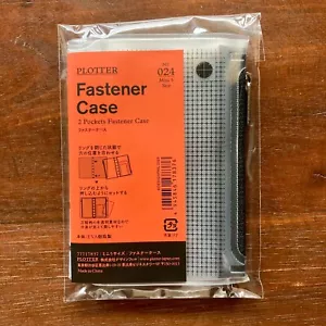 Custodia di fissaggio PLOTTER mini 5 dimensioni cerniera traslucida 024 H4,2 x L5,9 pollici resina EVA - Foto 1 di 13