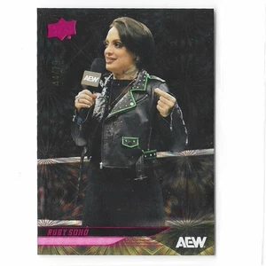 AEW 2025 UPPER DECK Ruby Soho PINK PYRO Card /79 Retail Exclusive Parallel - Picture 1 of 2