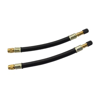 2x 7inch New Tyre Twin Extender Adapter w Dust Caps Car - Picture 1 of 4