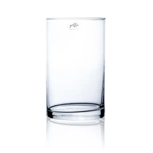 Vaso in vetro, vetro decorativo cilindro CYLI H. 25 cm D. Vetro trasparente 15 cm Sandra Rich - Foto 1 di 2