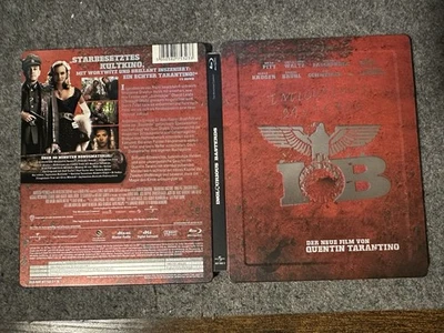 Inglourious Basterds Blu-Ray Embossed Steelbook German Import  Foto 1 de 3