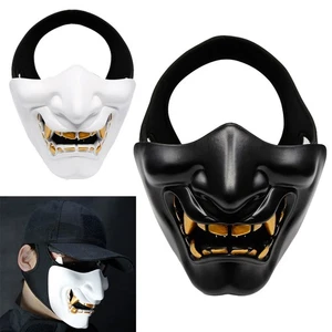 Máscara de Halloween Táctica Media Máscara Facial Disfraz Juegos con disfraces Fiesta Máscaras para Hombres Mujeres - Imagen 1 de 20