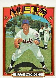 RAY SADECKI 1972 TOPPS BASEBALL #563 - Picture 1 of 2