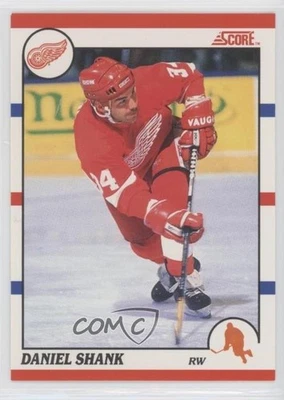 1990-91 Score Bilingual Daniel Shank #377 Rookie RC - Image 1 of 2