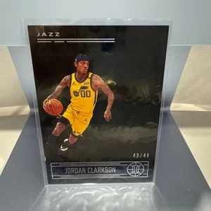2020-21 Panini Illusions Trophy Collection Black /49 Jordan Clarkson #16 - Picture 1 of 4